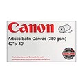 Canon 350gsm Artistic Canvas Paper, Satin, 42(W) x 40(L), 1/Roll