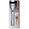 MAGLITE® 8 Hour 2 D-Cell LED Flashlight, Gray