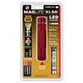 MAGLITE® XL50 6.30-33 Hour 3-Cell AAA LED Flashlight, Red