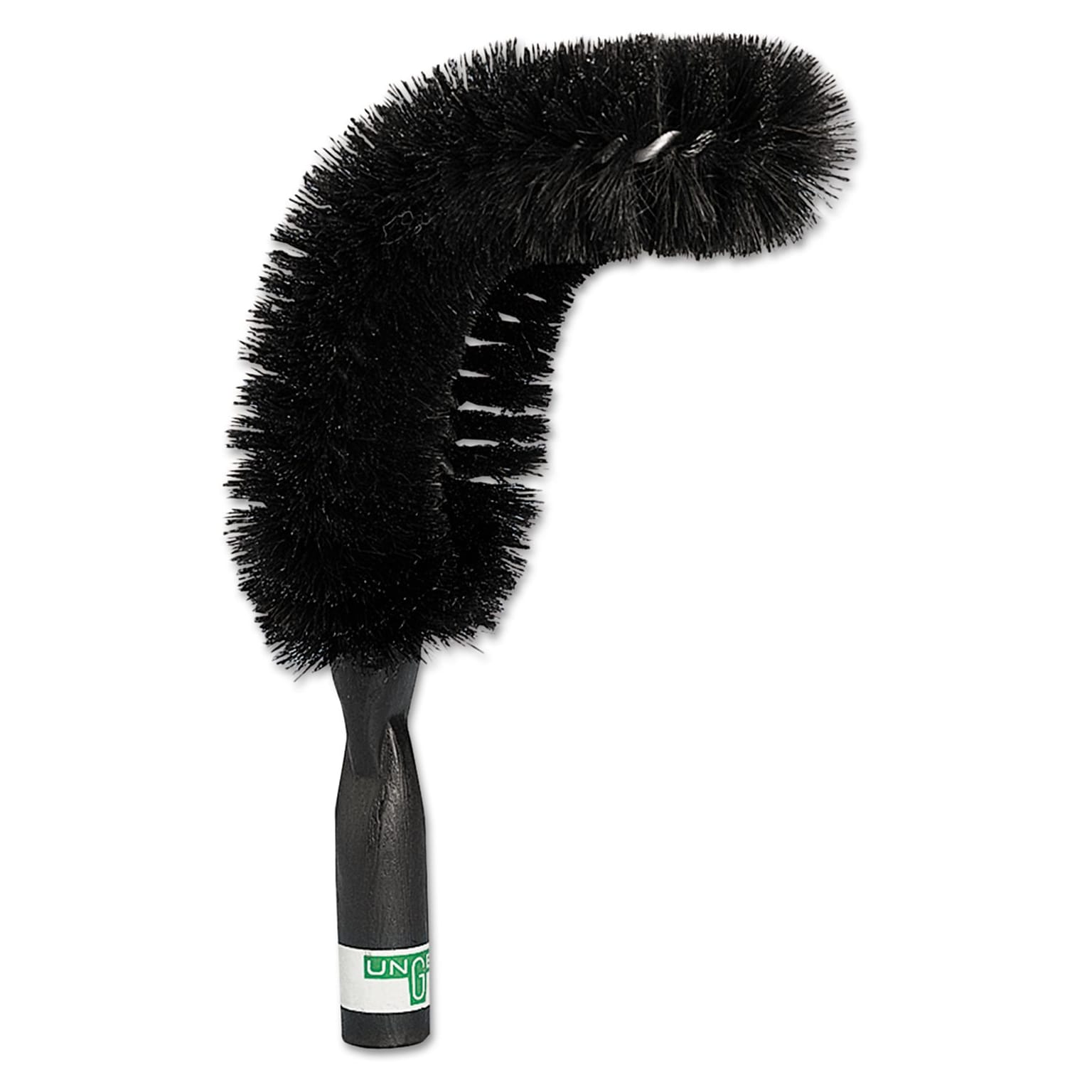 Unger UNG PIPE Star Duster 11 Wire/Polypropylene Bristle Pipe Brush, Black