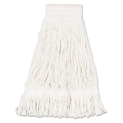 Unisan® Mop, Wide Band Cotton Loop, 24oz, 12 MopHeads/Case