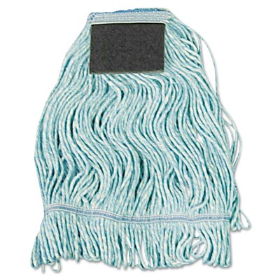 Unisan Cotton With Scrub Pad Medium Mop Head, Blue