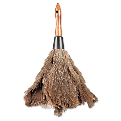UNISAN® Gray Bristle Natural Handle Professional Duster, 12(L)
