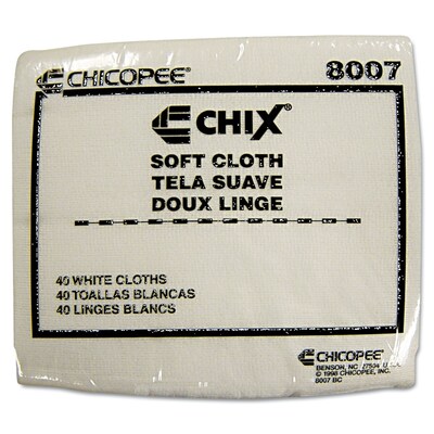 Chix® Microban® Soft Cloth, 1200/Case (CHI 8007)