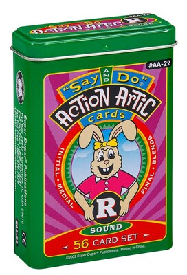 Super Duper® Say and Do® R Action Artic Cards