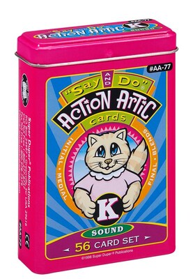 Super Duper® Say and Do® K Action Artic Cards