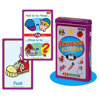 Super Duper® Analogies Fun Deck Cards