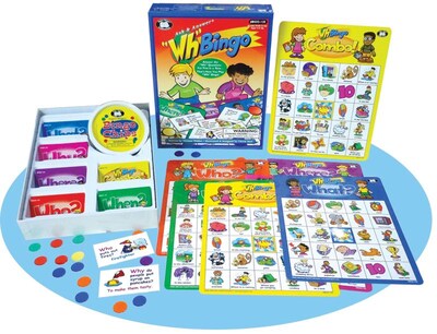 Super Duper® Ask & Answer Wh Bingo Game