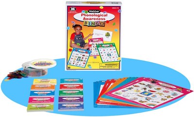 Super Duper® Webber® Phonological Awareness Bingo Sound Game