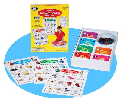 Super Duper® Webber® Problem Solving Photo Lotto Game