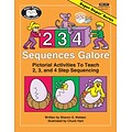 Super Duper® 2, 3, 4 Sequences galore Activity Book