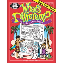 Super Duper® Whats Different? Book, Grades PreK-5