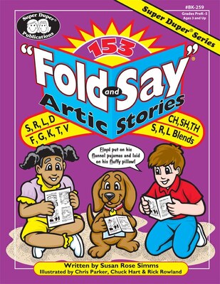 Super Duper® 153 Fold and Say Artic Stories Book