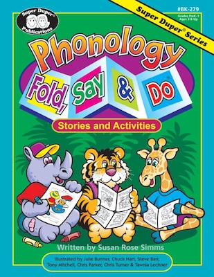 Super Duper® Phonology Fold, Say and Do® Stories and Activities Book