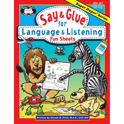 Super Duper® for Language and Listening Fun Sheets Book