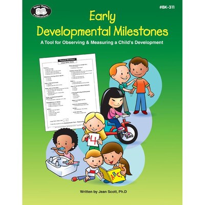 Super Duper® Early Developmental Milestones Book