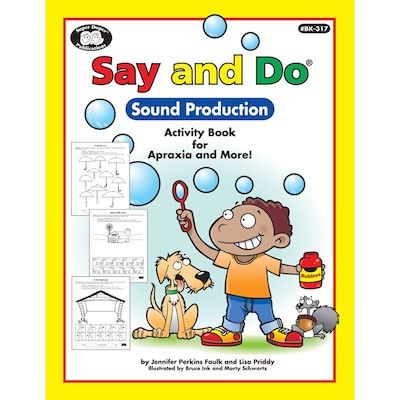 Super Duper® Say and Do® Sound Production Book, Grades PreK and Up
