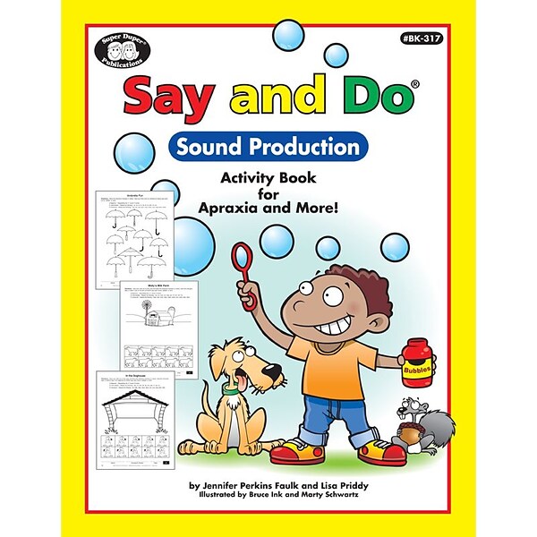 Super Duper® Say and Do® Sound Production Book, Grades PreK and Up