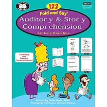 Super Duper® 122 Fold and Say® Auditory & Story Comprehension Activity Booklets