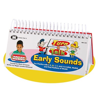 Super Duper® Turn & Talk® Early Sounds Flip Book