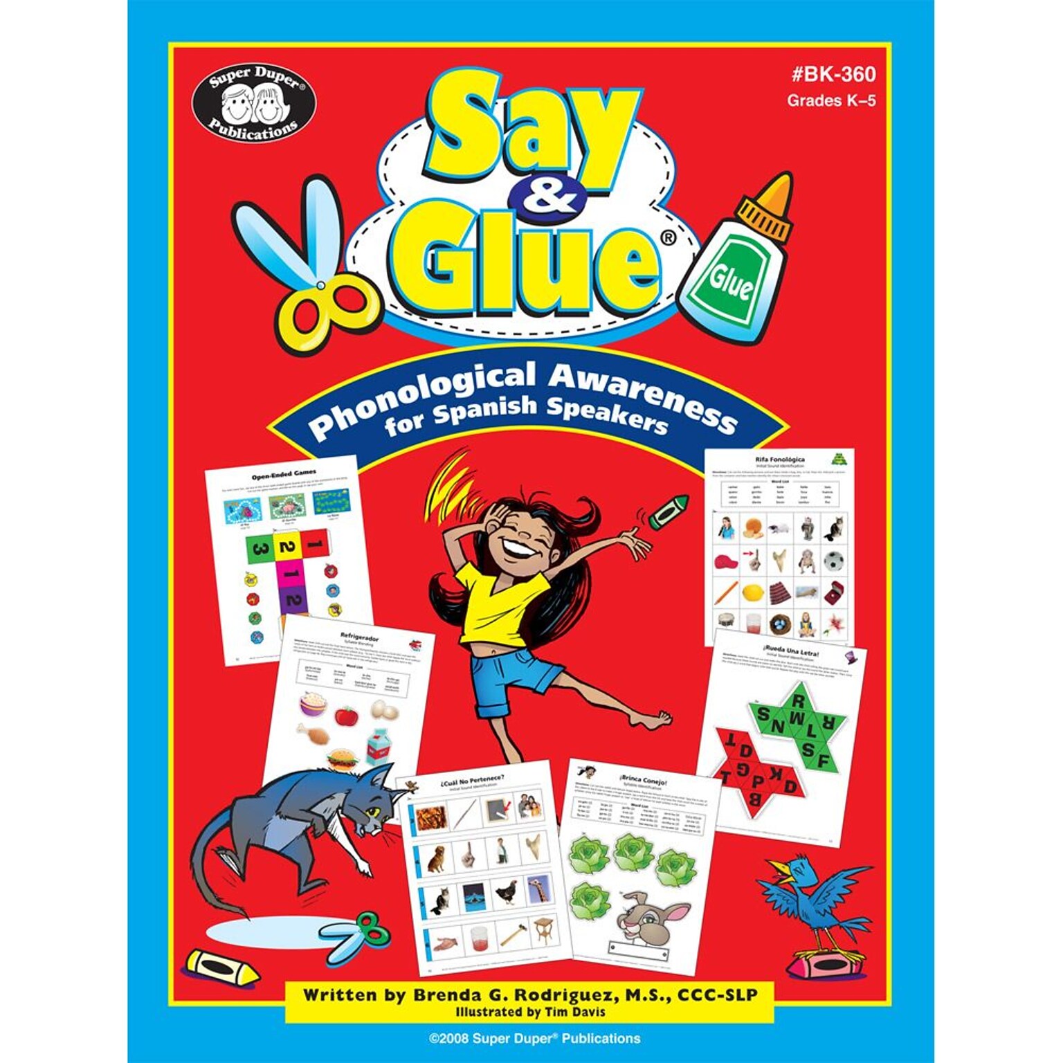 Super Duper® Phonological Awareness Book for Spanish Speakers