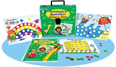 Super Duper® Phonological Awareness Chipper Chat® Board Game