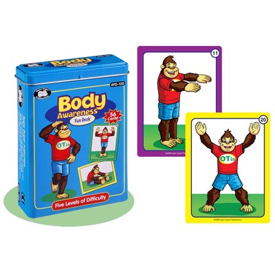 Super Duper Body Awareness Fun Deck Cards