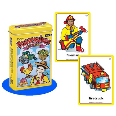 Super Duper® Possessives Fun Deck® Cards