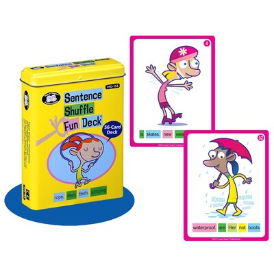 Super Duper® Sentence Shuffle Fun Deck Cards