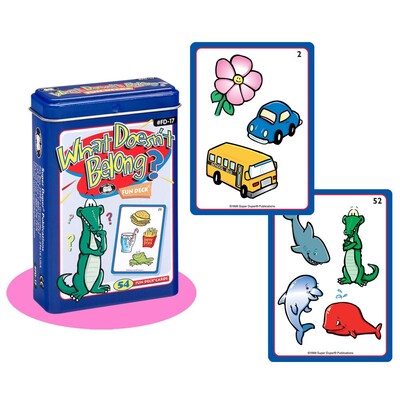 Super Duper What Doesnt Belong? Fun Deck Cards
