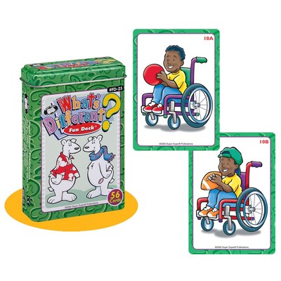 Super Duper® Whats Different? Fun Deck® Cards