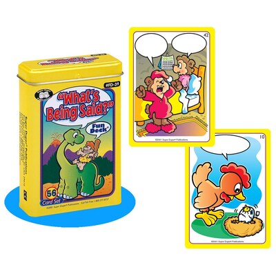Super Duper® Whats Being Said? Fun Deck® Cards