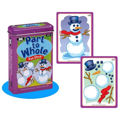 Super Duper® Part to Whole Fun Deck® Cards