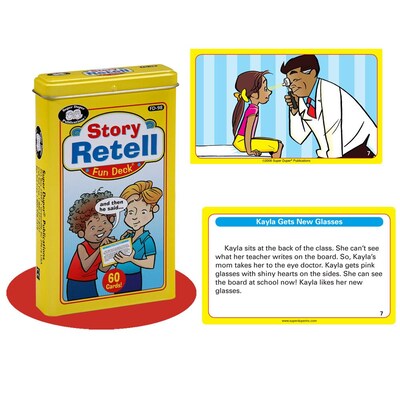 Super Duper® Story Retell Fun Deck Cards