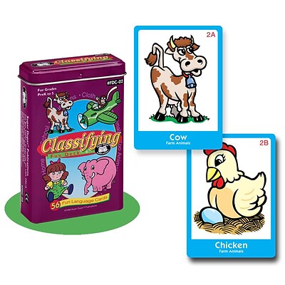 Super Duper® Classifying Fun Deck® Cards