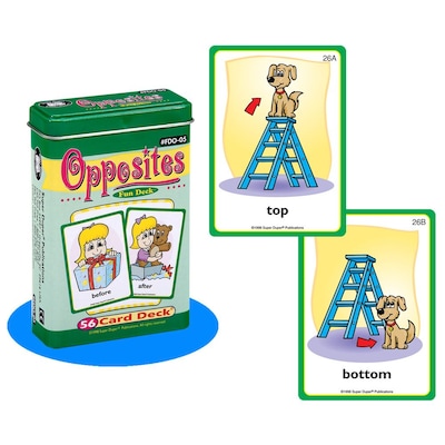 Super Duper® Opposites Fun Deck® Cards