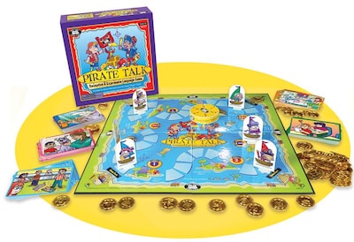Super Duper® Pirate Talk® Receptive & Expressive Language Game Board