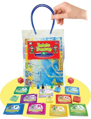 Super Duper® Twisto Tommy® Laminated Tongue Twister Vocabulary and Articulation Game Board