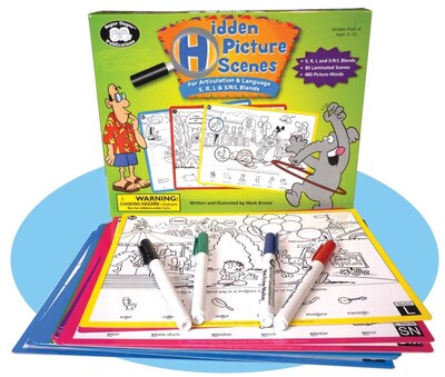 Super Duper® Hidden Picture Scenes Sound Game