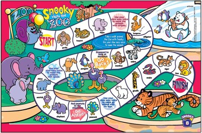 Super Duper® Snooky Snails™ Fluency Game Board