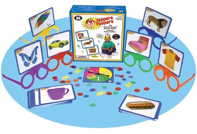 Super Duper® Jeepers Peepers® Glasses Card Game