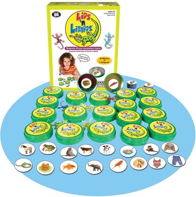 Super Duper® Lids n Lizards Magnetic Photo Vocabulary Game