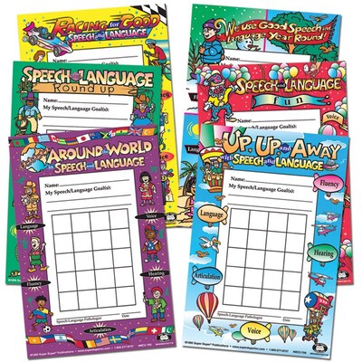 Super Duper® Individual Incentive Chart Variety Pack, 36/Pk