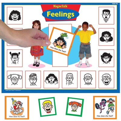 Super Duper® MagneTalk® Feelings Magnetic Game Board