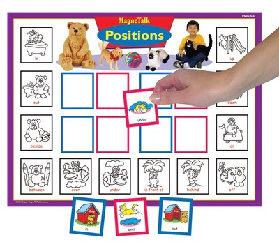 Super Duper® MagneTalk® Positions Magnetic Game Board