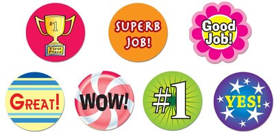 Super Duper® Incentive Reward Stickers, 1870/Pack