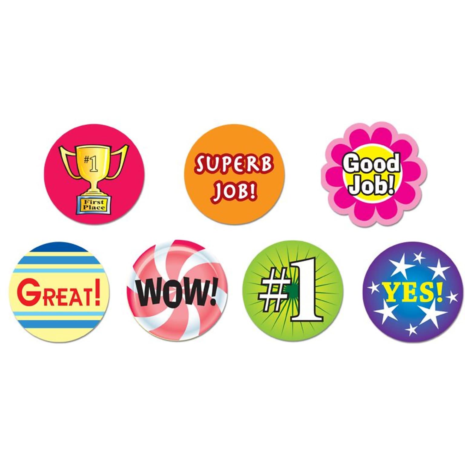 Super Duper® Incentive Reward Stickers, 1870/Pack