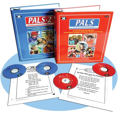 Super Duper Preschoolers Acquiring Language Skills (PALS) and (PALS-2) Book and CDs, Grades PreK-K