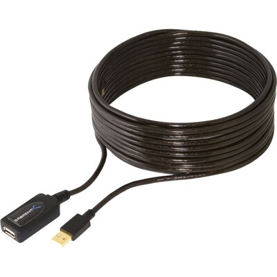 Sabrent® 32' A Male to A Female USB 2.0 Active Extension Cable