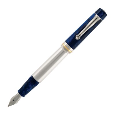 Delta® Vintage Touch Stylus Doue Broad Nib Fountain Pen, Blue